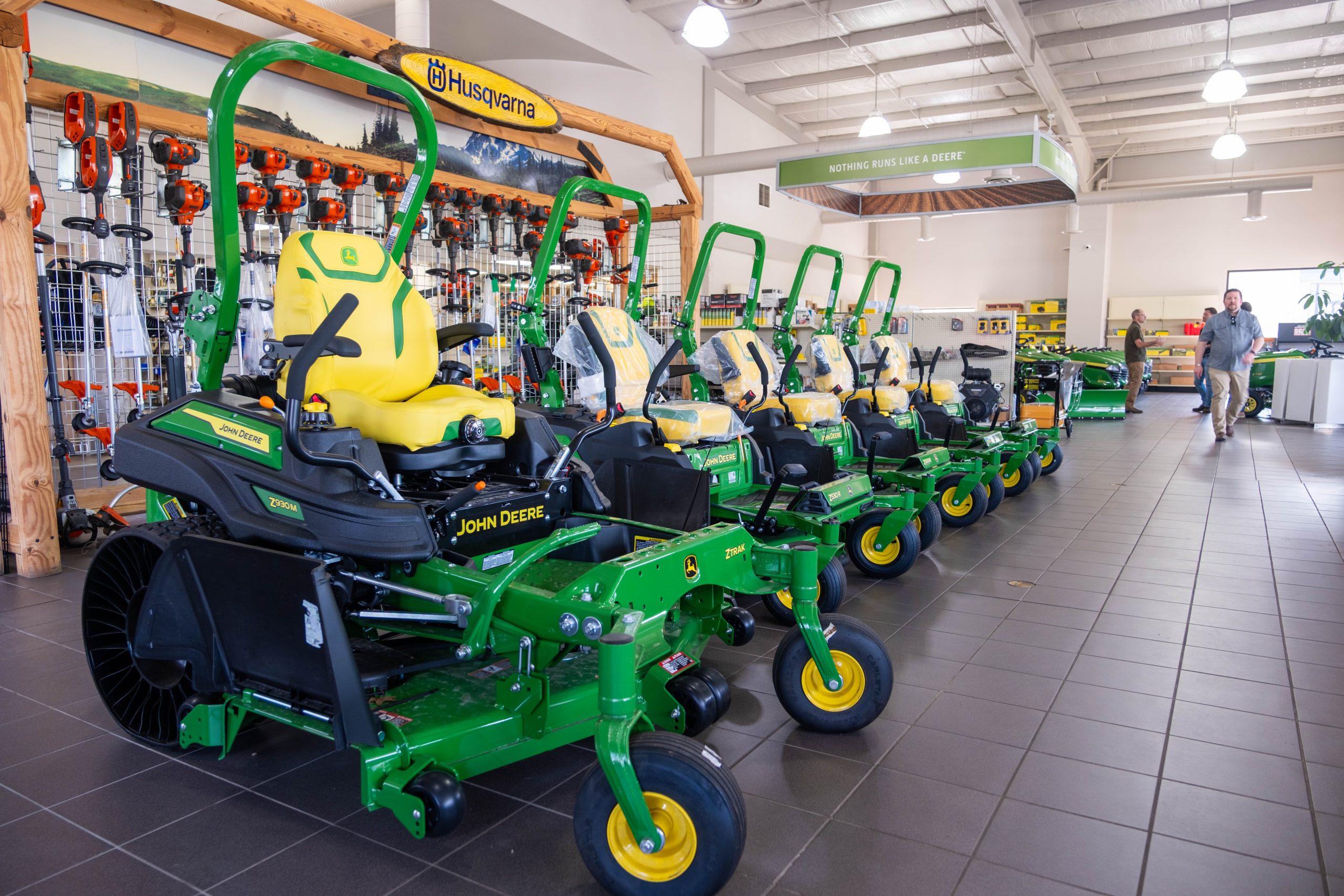 John Deere zero turn mowers