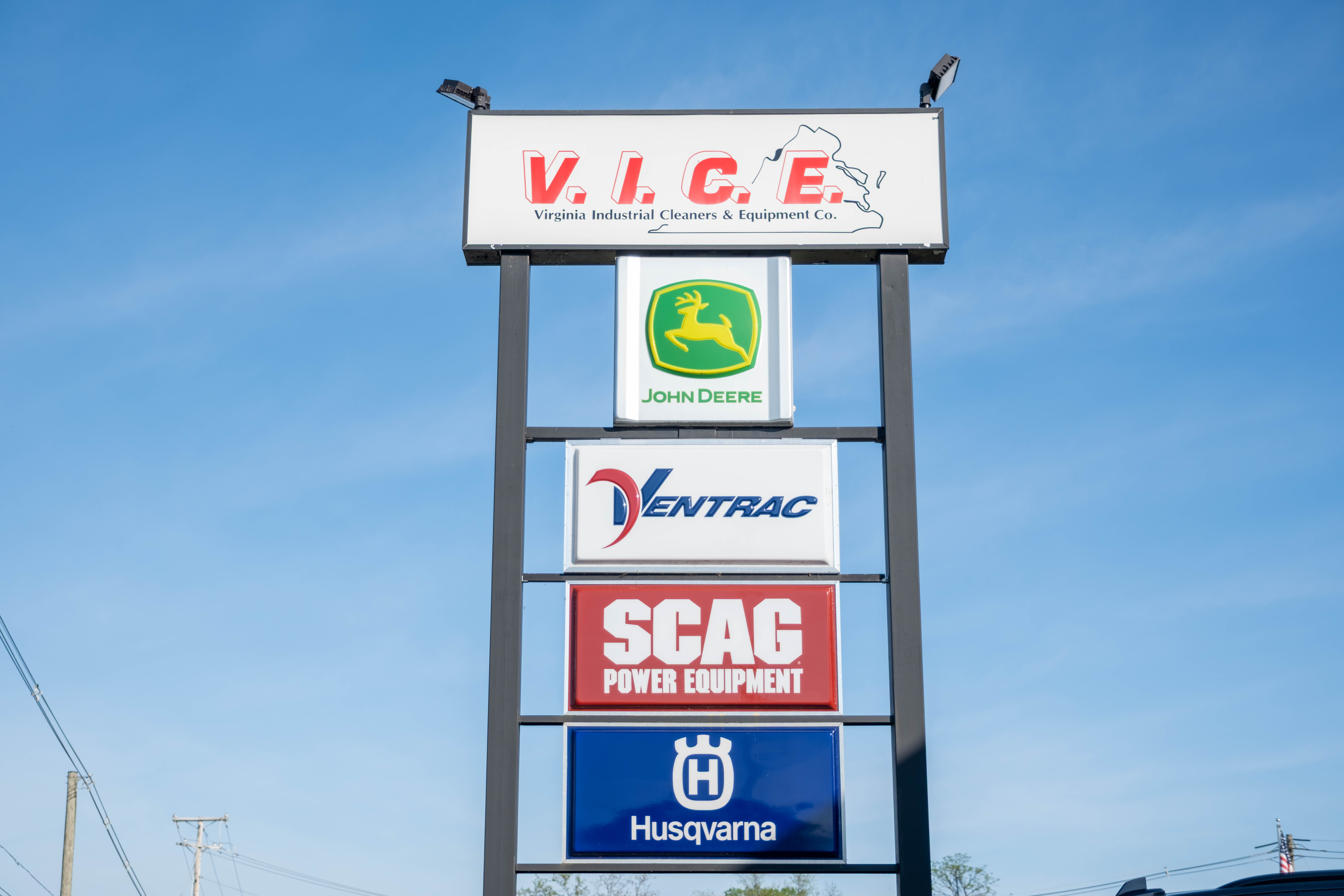 vice street signage