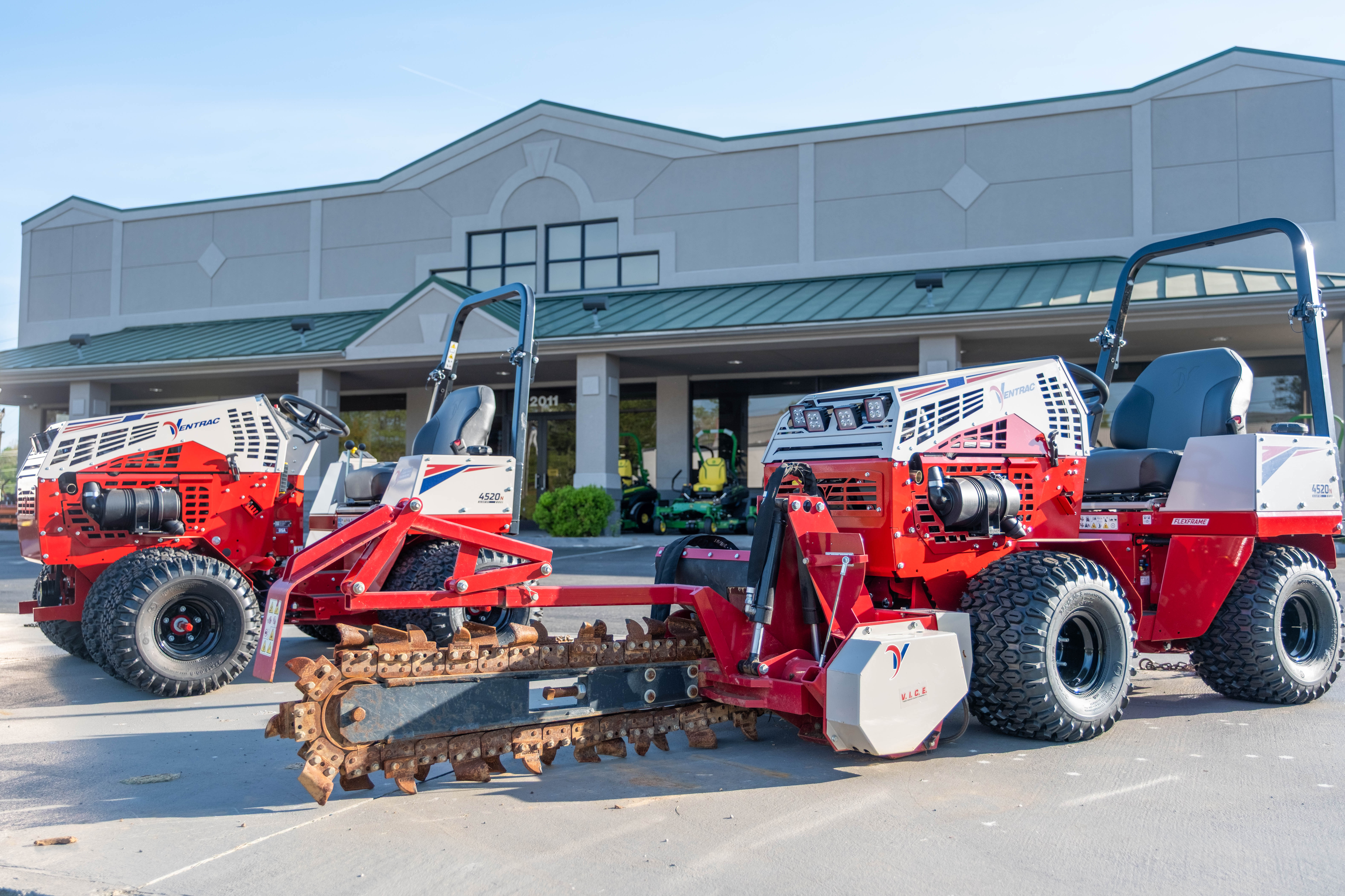 ventrac machines out front