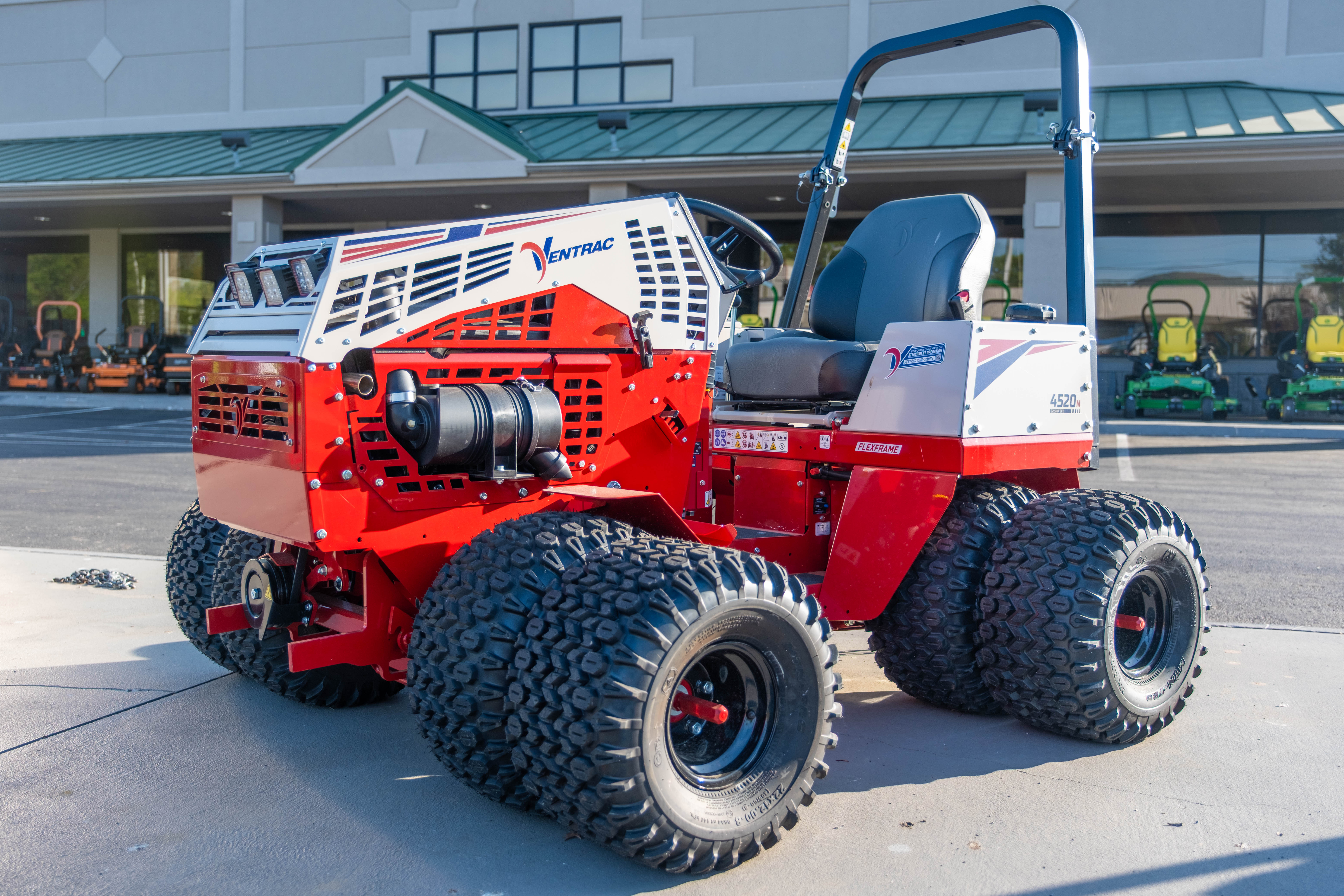 ventrac machine out front